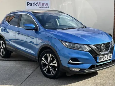 Used Nissan Qashqai N-Connecta 140 HP (102 kW) 2019 Blue SUV