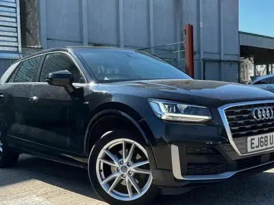 Used Audi Q2 S-Line 116 HP (85 kW) 2018 Black SUV