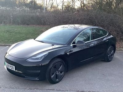 Used Tesla Model 3 Standard Range Plus 239 kW (325 HP) 2019 Black Sedan
