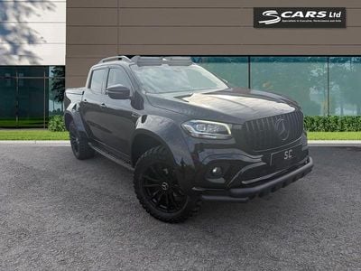 Used Mercedes X350 2020 Black Pickup