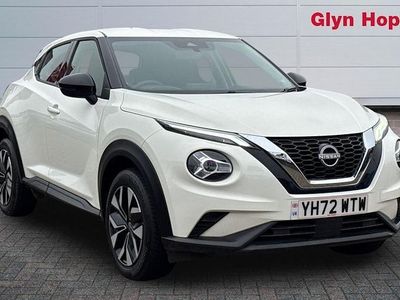 Used Nissan Juke Acenta 117 HP (86 kW) 2022 White SUV