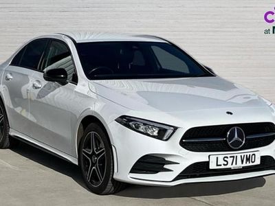 Used Mercedes A250 AMG line 218 HP (160 kW) 2021 White Sedan