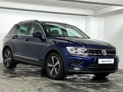 Used VW Tiguan SE 125 HP (91 kW) 2018 Blue SUV