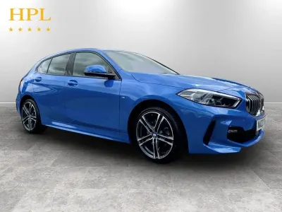 Used BMW 118 M Sport 136 HP (100 kW) 2023 Blue Hatchback
