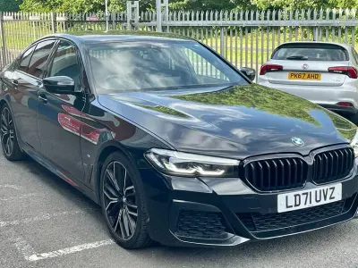 Used BMW 520 M Sport 2021 Black Sedan