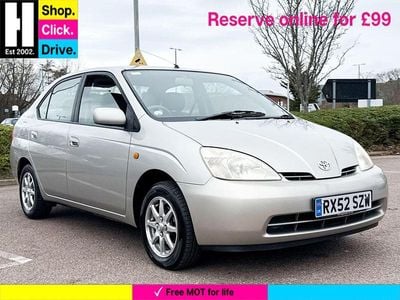 Used Toyota Prius 70 HP (51 kW) 2002 Silver Sedan