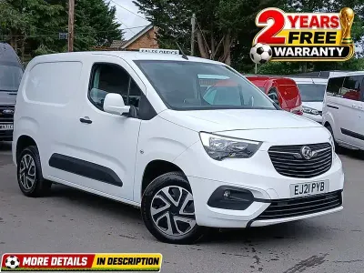 Used Vauxhall Combo Sportive 100 HP (73 kW) 2021 White MPV
