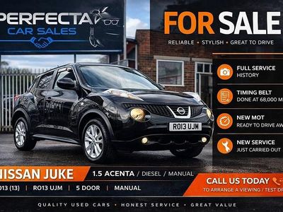 Used Nissan Juke Acenta 110 HP (80 kW) 2013 Black SUV