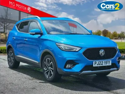 Used MG ZS Exclusive 106 HP (77 kW) 2022 Blue SUV