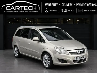 Used Vauxhall Zafira Elite 150 HP (110 kW) 2010 Silver MPV