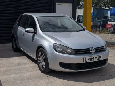 Used VW Golf VI SE 110 HP (80 kW) 2009 Silver Hatchback