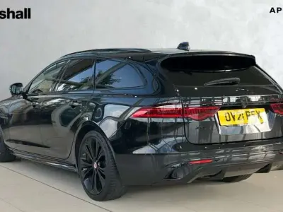 Used Jaguar XF R-Dynamic 204 HP (150 kW) 2021 Metallic  santorini black Estate