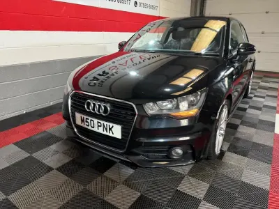 Used Audi A1 S-Line 122 HP (89 kW) 2012 Black Hatchback