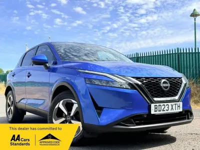 Used Nissan Qashqai N-Connecta 155 HP (114 kW) 2023 Blue SUV
