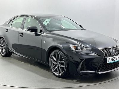 Used Lexus IS300h Sport Line 223 HP (164 kW) 2019 Black Sedan