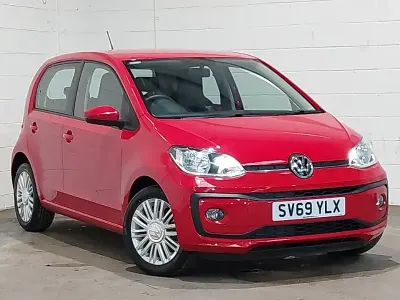 Used VW up! move up! 60 HP (44 kW) 2019 Red Hatchback