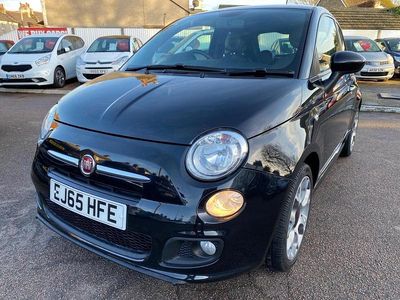 Used Fiat 500 S 69 HP (50 kW) 2015 Black Hatchback