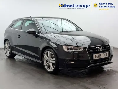 Usado Audi A3 S-Line 180 HP (132 kW) 2016 Preto Citadino