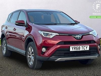 Used Toyota RAV4 Hybrid 2018 Red SUV