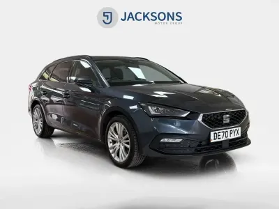 Begagnad Seat Leon SE Dynamic 130 HK (95 kW) 2021 Grå Kombi
