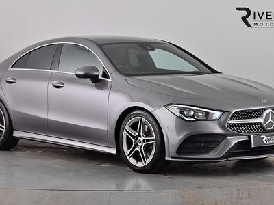 Used Mercedes CLA200 AMG line 163 HP (119 kW) 2020 Mountain grey Coupe