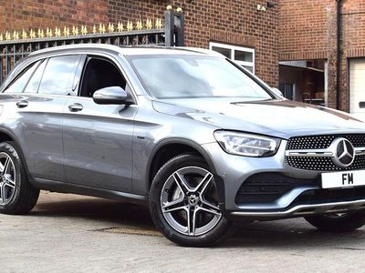 Grey Used 2021 Mercedes GLC300e AMG line Estate | £20,450 (Fair price)