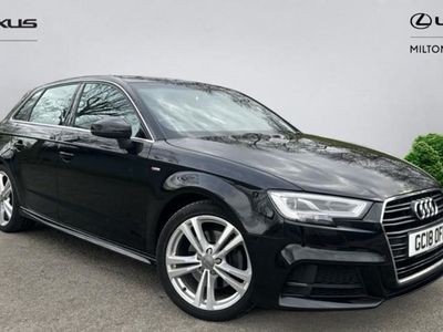 used Audi A3 Sportback 2.0 TFSI S Line 5dr