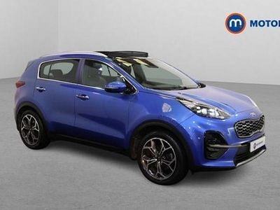 Used Kia Sportage GT-Line S 136 HP (100 kW) 2021 Blue SUV