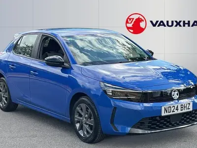 Used Vauxhall Corsa Design Edition 101 HP (74 kW) 2024 Blue Hatchback