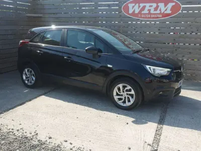 Used Vauxhall Crossland X Family 81 HP (59 kW) 2018 Black SUV