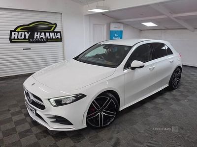 Used Mercedes A200 AMG line 163 HP (119 kW) 2020 White Hatchback