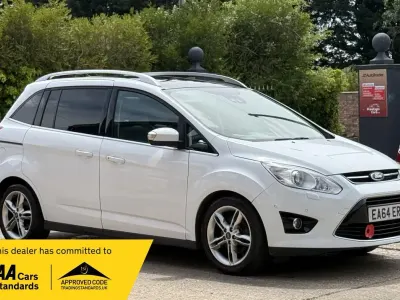 Used Ford Grand C-Max Titanium X 2014 White MPV