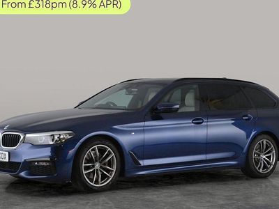 Used BMW 520 M Sport 190 HP (139 kW) 2019 Blue Estate