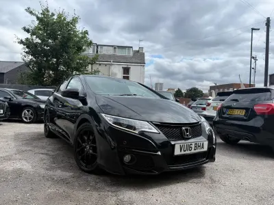 Used Honda Civic Sport 120 HP (88 kW) 2016 Black Hatchback