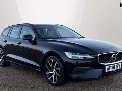 Metallic onyx black Used 2020 Volvo V60 Momentum Estate | £24,205 (Good price)