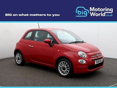 used Fiat 500 1.2 ECO Pop Star Hatchback 3dr Petrol Manual Euro 6 (s/s) (69 bhp) LED daytime running lights