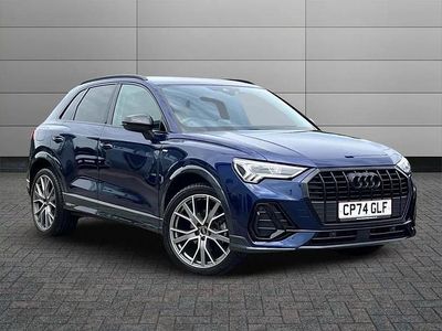 Used Audi Q3 Black Edition 150 HP (110 kW) 2025 Blue SUV