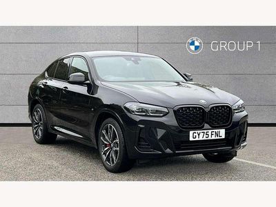 Black Used 2025 BMW X4 M Sport SUV | £50,550 (Expensive)