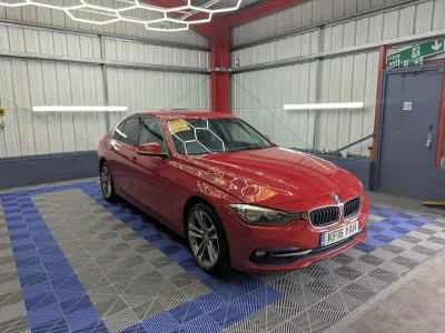 Used BMW 330e Sport Line 2016 Red Sedan
