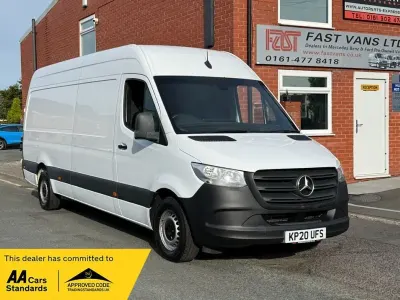 Used Mercedes Sprinter 160 HP (117 kW) 2020 White Van