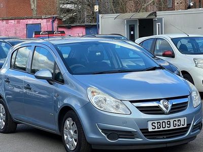 Used Vauxhall Corsa 2009 Blue Hatchback