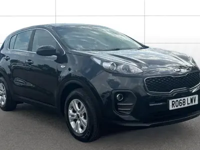 Begagnad Kia Sportage 116 HK (85 kW) 2018 Svart SUV