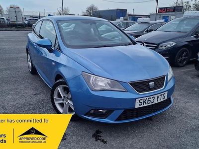 Used Seat Ibiza 2013 Blue Hatchback