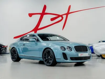 Używany Bentley Continental 621 KM (456 kW) 2011 Niebieski Coupe
