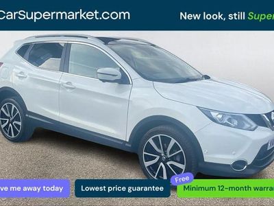 Used Nissan Qashqai Tekna 131 HP (96 kW) 2017 White SUV