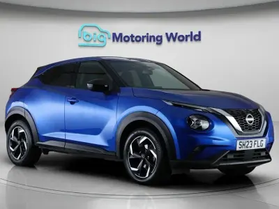 Used Nissan Juke N-Connecta 114 HP (83 kW) 2023 Blue SUV