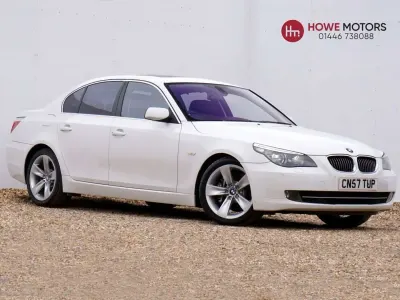 Used BMW 550 Comfort Edition 2007 White Sedan
