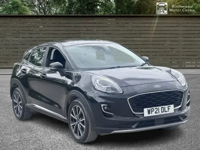 Used Ford Puma Titanium 125 HP (91 kW) 2021 Black SUV