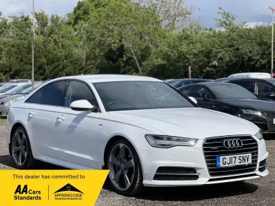 Used Audi A6 S-Line 2017 White Sedan