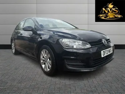 Used VW Golf VII SE 147 HP (108 kW) 2013 Black Hatchback